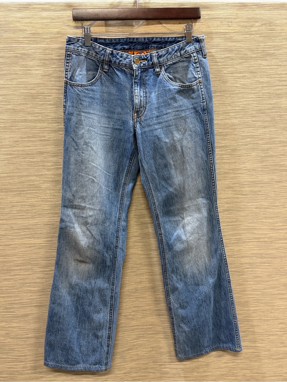 Tory Burch Wide Leg Bootcut Denim Jean Light Wash Women’s 28